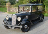 Vintage Hearse 'Stanley' In Use